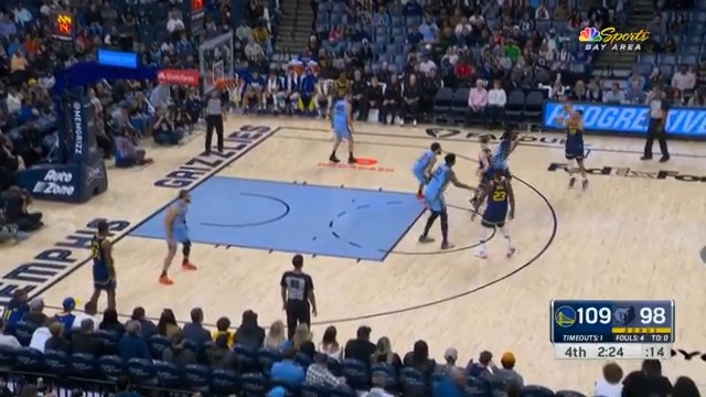 Steph had a 3 taken off the board and got it back on the VERY NEXT possession 😂