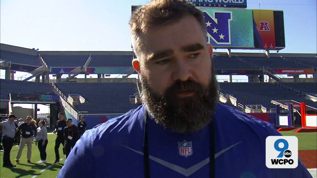 "The NFL would be foolish not to show (Taylor Swift)." Jason Kelce was asked about the NFL's attention toward Taylor Swift (his brother's girlfriend) this season. "(She is) an unbelievable role model for young women across the globe." WCPO 9