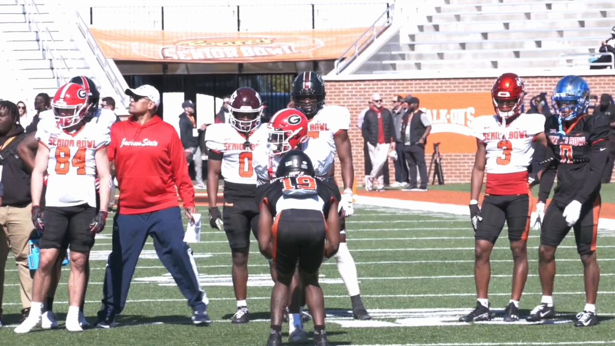 Every Jarvis Brownlee Jr. 1-on-1 from the Senior Bowl