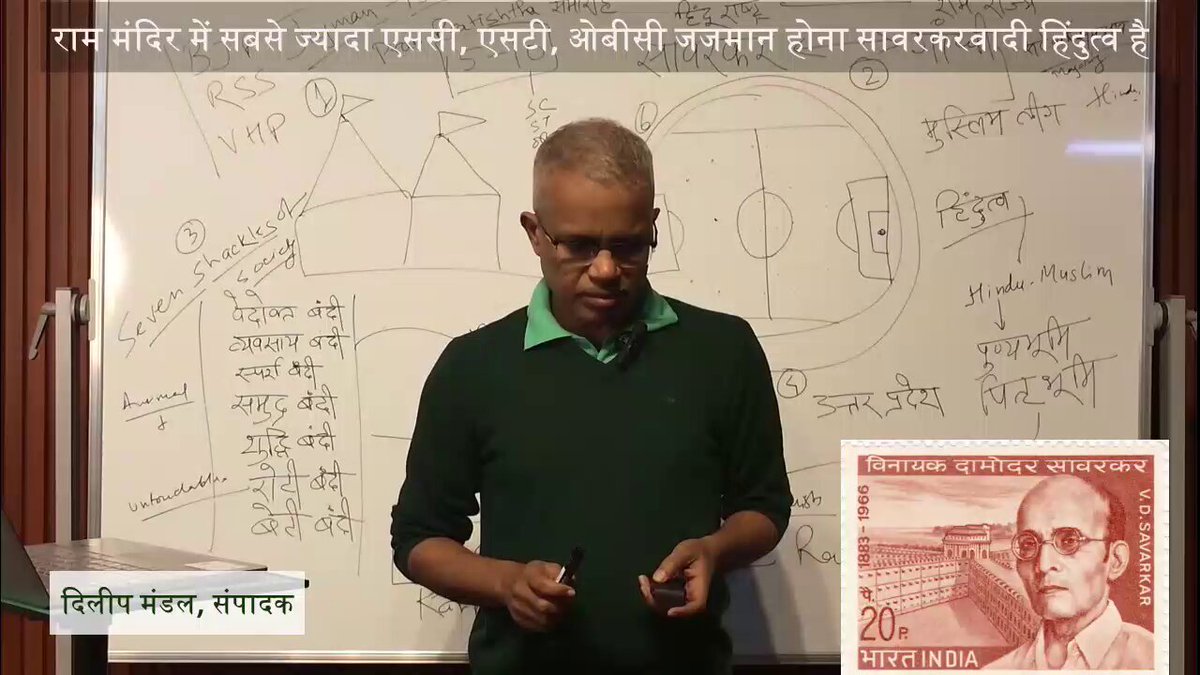 क्या आपने सोचा है कि आरएसएस ने ओबीसी Narendra Modi से अयोध्या राम मंदिर का प्राण प्रतिष्ठा समारोह क्यों कराया और 15 में 10 जजमान एससी,एसटी, ओबीसी के क्यों रखे? इसका सूत्र सावरकर के हिंदुत्व में है, जो गांधी के राम राज्य से अधिक समावेशी है. लेकिन सिर्फ हिंदुओं के मामले में.