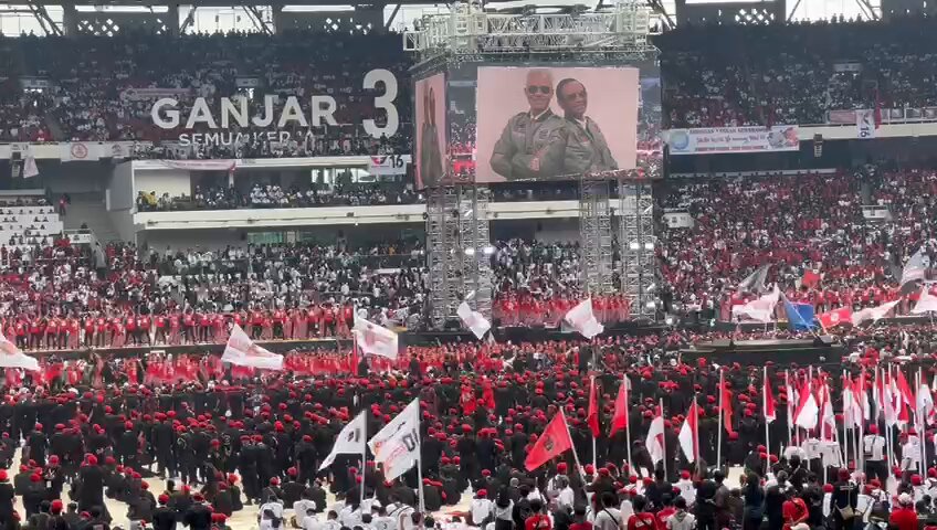 Ganjar-Mahfud GBK M3nang M3nang M3nang 🤟🏻🤟🏻🤟🏻