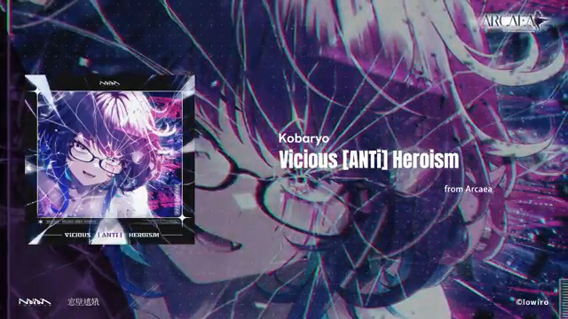 【新曲】 💎Vicious [ANTi] Heroism💎 YouTubeに公開しました🔥 スマホ向け音楽ゲーム『Arcaea』収録🌟 📡Streaming 🎧Bandcamp #arcaea
