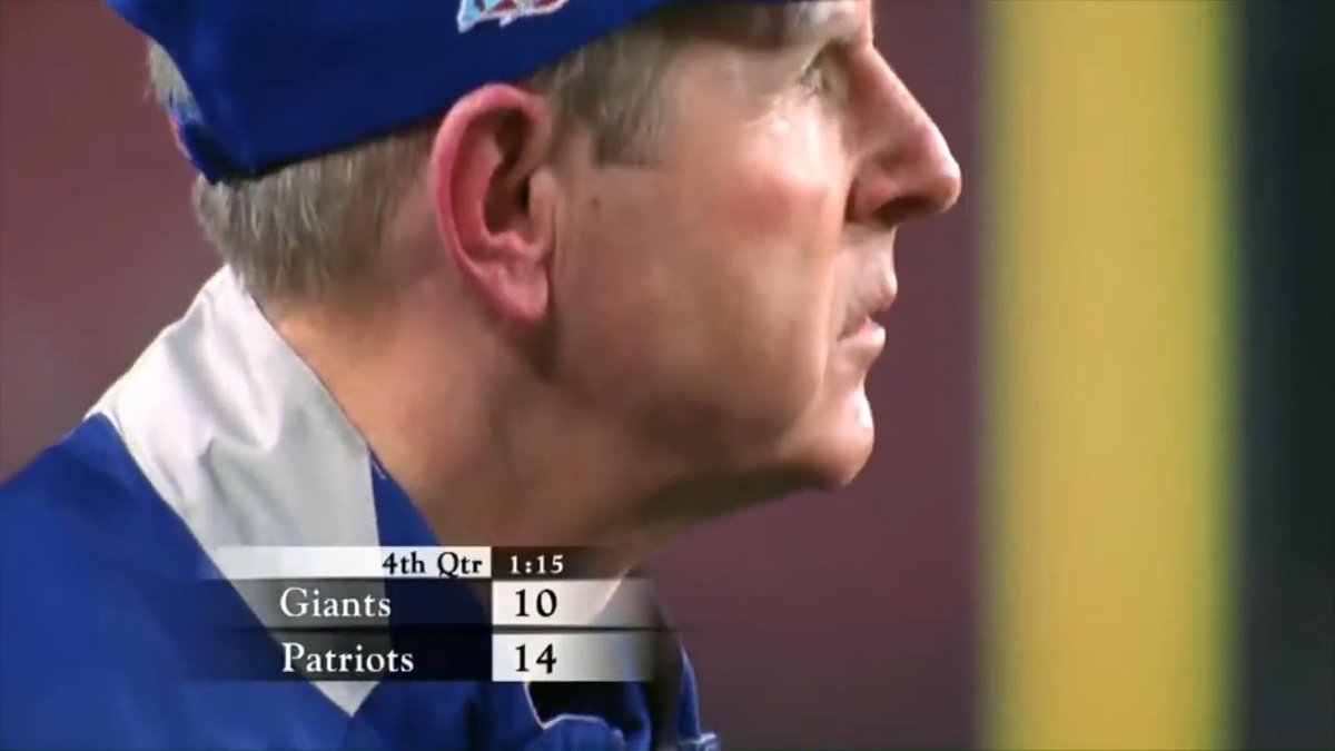 The 2007 Patriots were almost perfect...almost. #OTD in 2008 Eli Manning and Plaxico Burress connected for a TD with 35 seconds remaining in Super Bowl XLII, spoiling New England's perfect season and lifting the New York Giants to a stunning 17-14 win over the Patriots. 📹: NFL