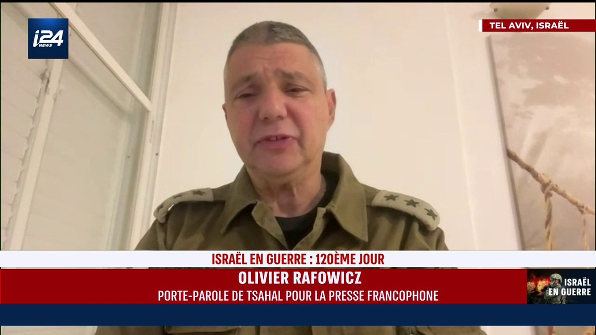« Morts, destructions, problèmes humanitaires: le Hamas a plongé la bande de Gaza dans le chaos le plus total depuis 120 jours» Olivier Rafowicz (@raforafo), porte-parole de Tsahal