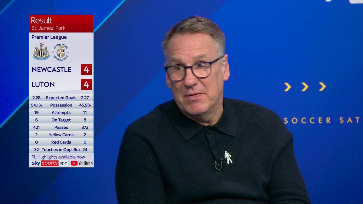 Paul Merson has always been a straight talker, unless he’s got a challenging name — great views from him though.