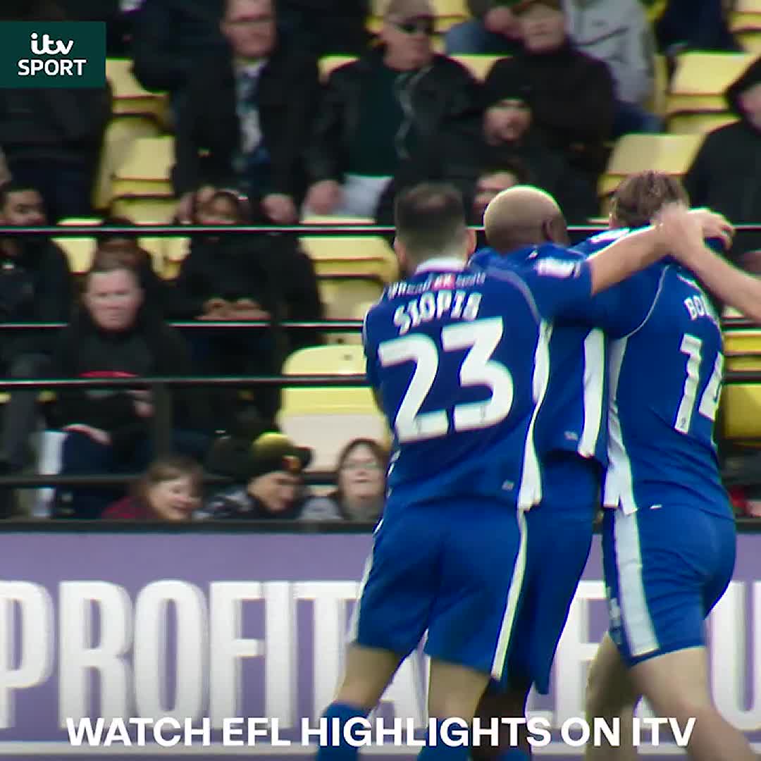 WHAT A GOAL That is sublime Josh Bowler 👏👏
