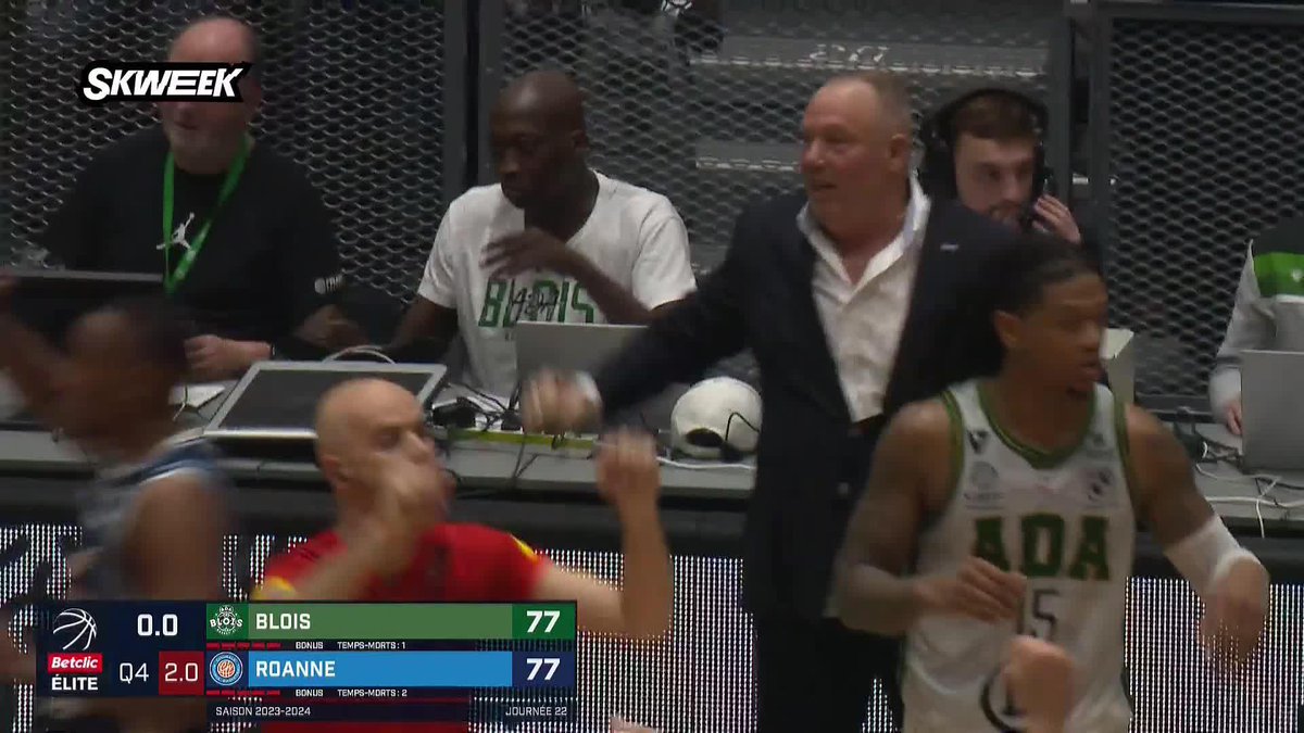 🚨 𝗞𝗤𝗝𝗤𝗦𝗞𝗗𝗤𝗝𝗦 𝗟𝗘 𝗣𝗔𝗡𝗜𝗘𝗥 𝗗𝗘 𝗟'𝗔𝗡𝗡𝗘𝗘 !!! 😱 Chorale Roanne Basket x Ligue Nationale de Basket #MULTISKWEEK #BetclicELITE