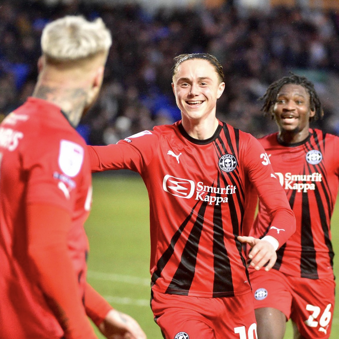 The assist from Humps 🕺 Thelo’s finish 🤌 JJ’s celebration 🤣 𝗦𝗼𝗺𝗲 𝗮𝘄𝗮𝘆 𝗱𝗮𝘆. 🫡 #wafc 🔴⚫️