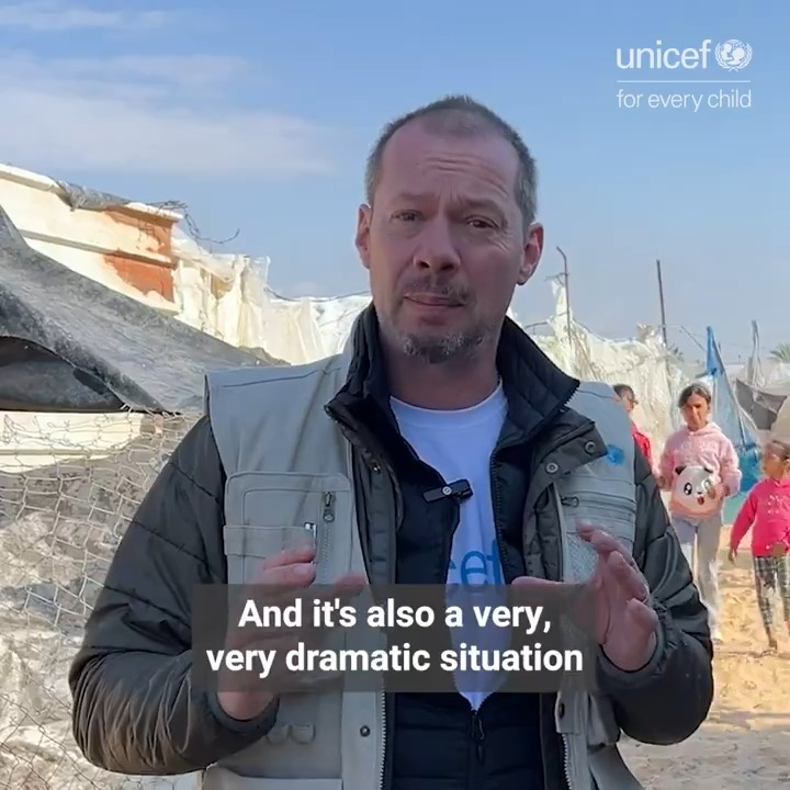 The situation in Gaza has gone from catastrophic to near collapse. Children need a humanitarian ceasefire. Now.