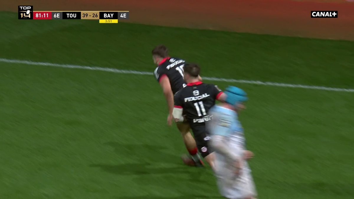 L'ESSAI DU BONUS 🔥 Mais quelle dernière action et quel essai du Stade Toulousain !!! #STAB