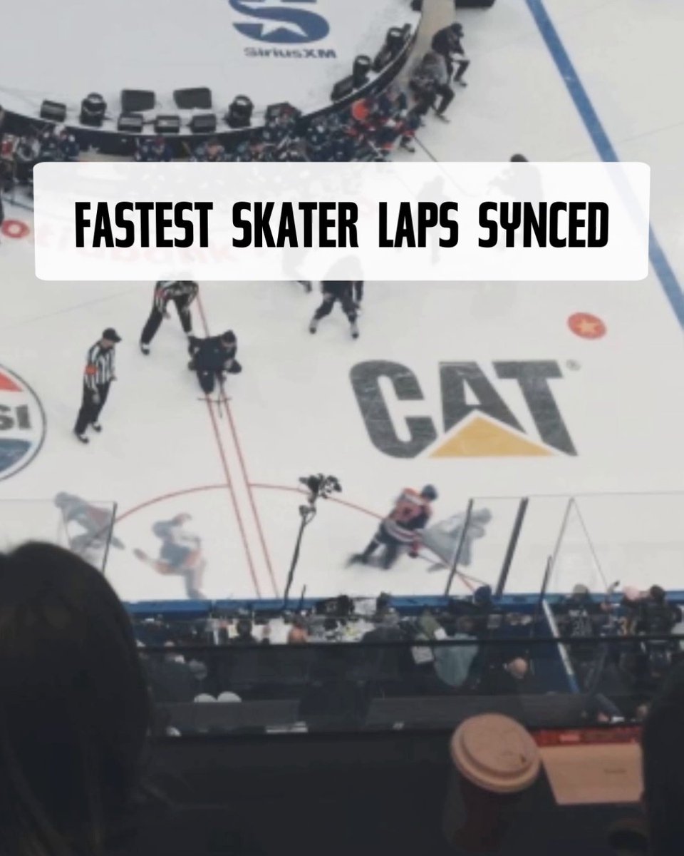 SO. MUCH. SPEED. ๐จ #NHLAllStar