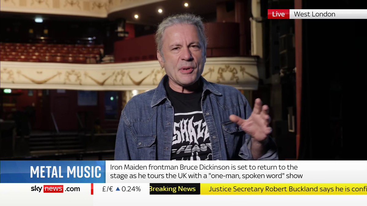 Iron Maiden frontman Bruce Dickinson who voted for #brexit is now frustrated by the impact of #Brexit on UK artists performing abroad, and feels the government can do more to help. The idiocy is on an intergalactic scale
