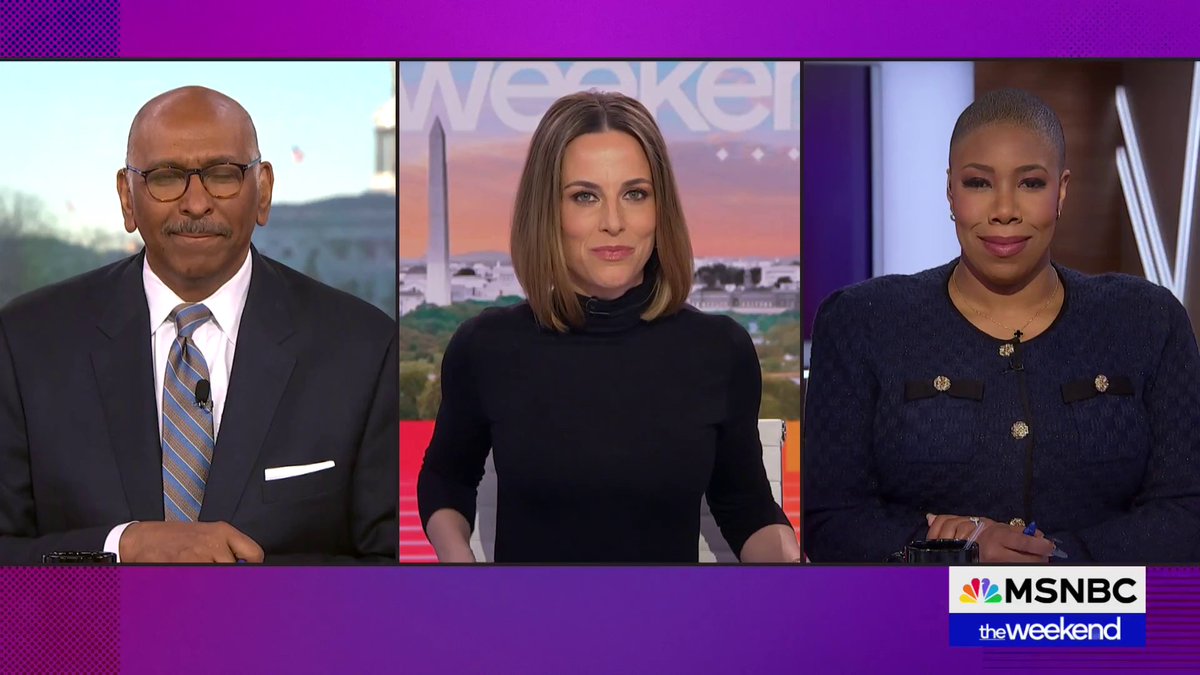 #TheWeekend on MSNBC starts right now.