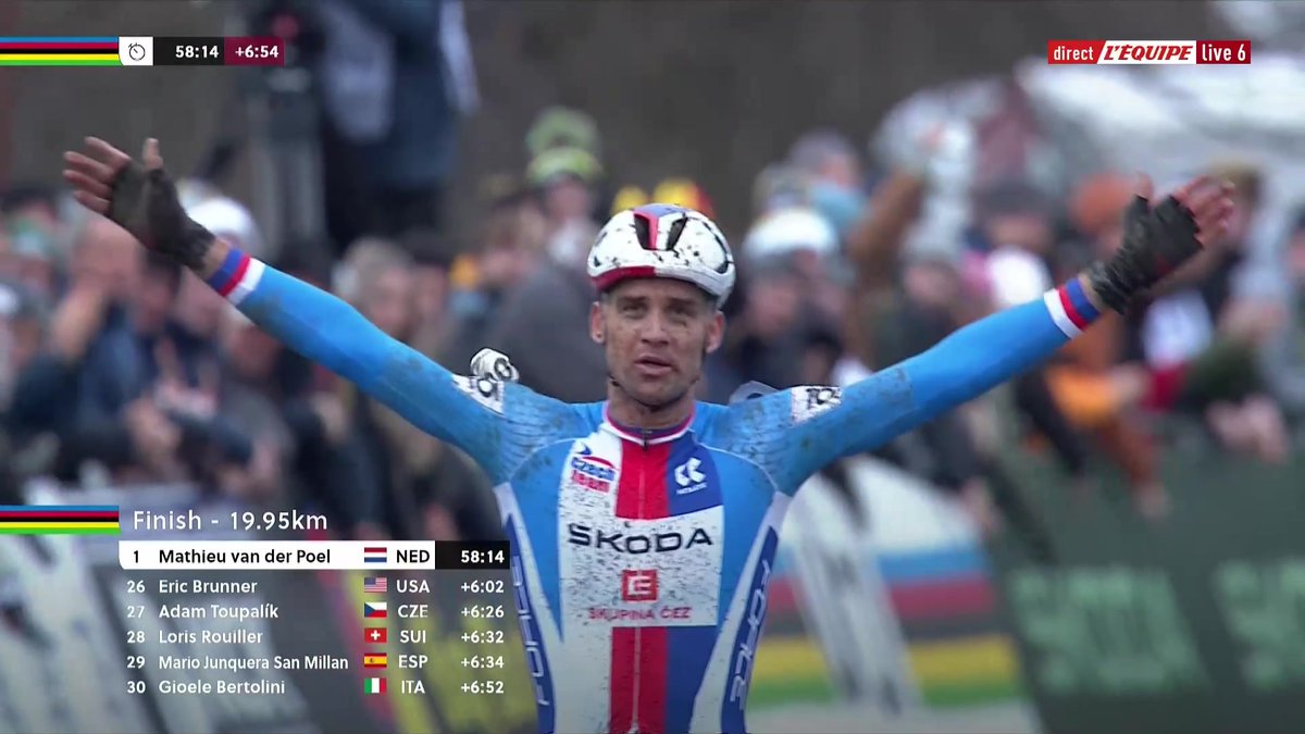 👏🇨🇿 L'ovation du public tchèque pour le triple champion du monde Zdenek Stybar, qui disputait aujourd'hui la dernière course de sa carrière #Tabor2024 #lequipeVELO