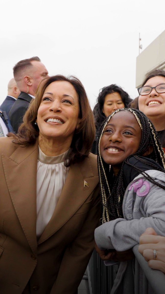 Thank you for the warm welcome home to California. I am always inspired by the ambition and warmth of our nation's young leaders.