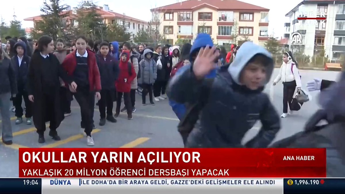 Okullar yarın açılıyor... Yaklaşık 20 milyon öğrenci dersbaşı yapacak.