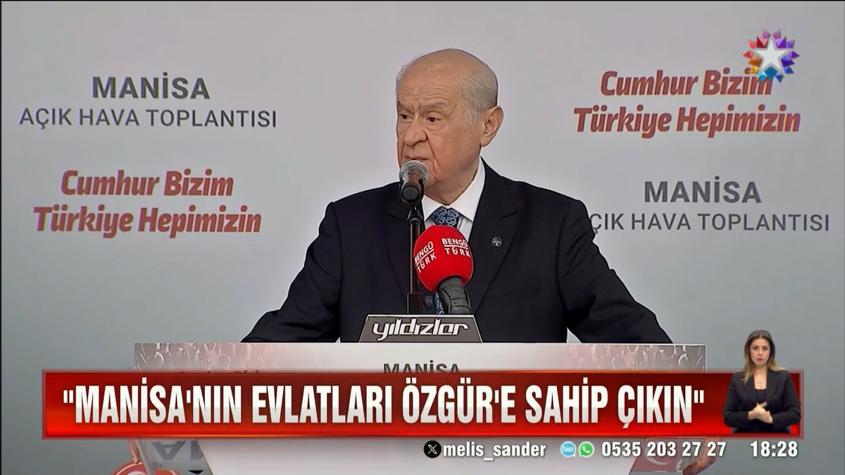 Manisa’nın evladı olan bir Özgür’e özgürce sahip çıkın, DEM’lenmiş siyasetten uzaklaşmasını temin edin.