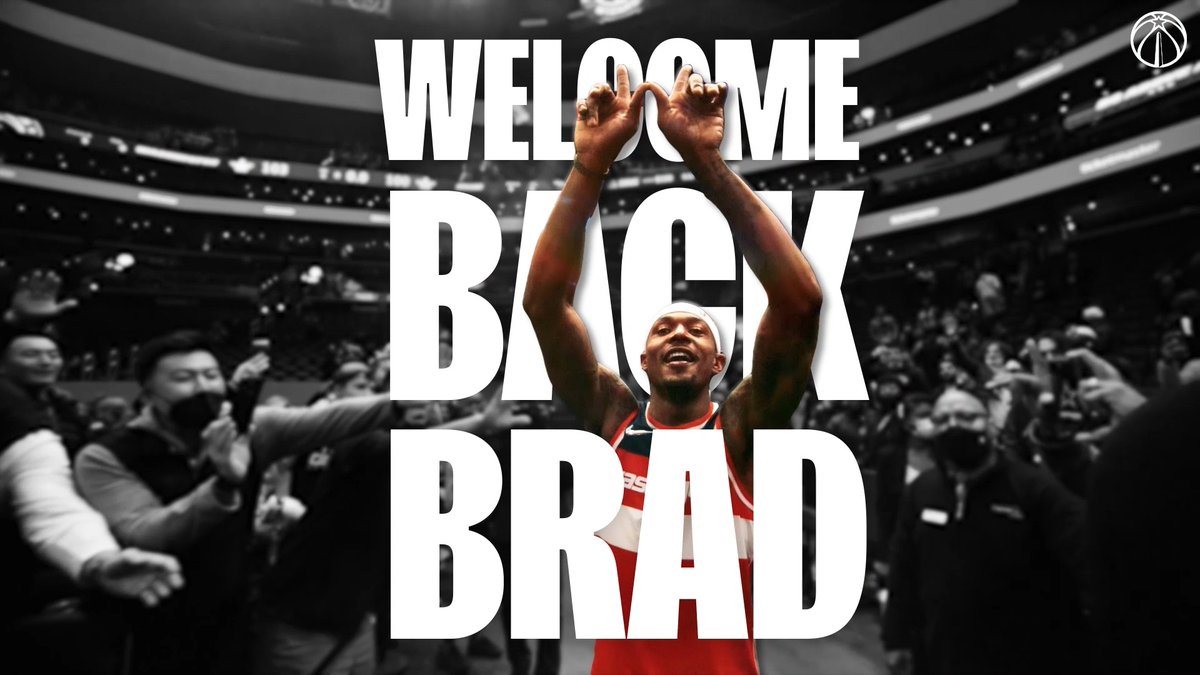 3x All-Star. Community Assist Award Winner. The Real Deal. Join us in welcoming back to The District, Bradley Beal. 💙