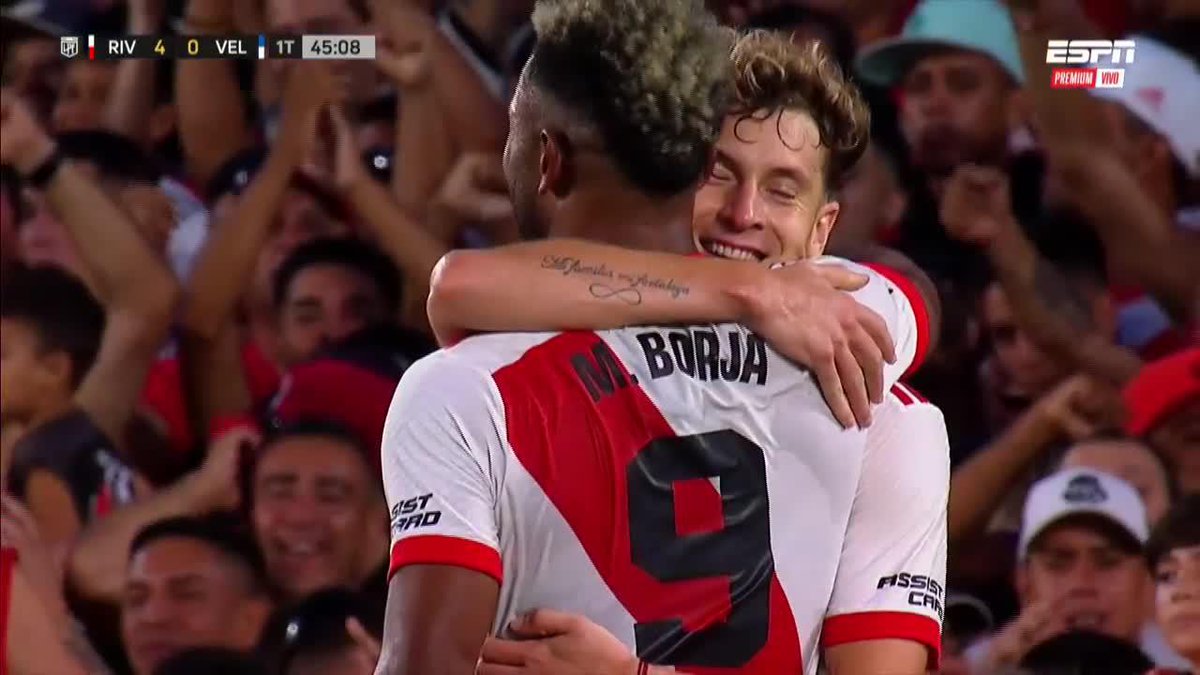 "River Munich": Por comentarios sobre el cuarto de gol de River ante Vélez en la #CopaDeLaLiga