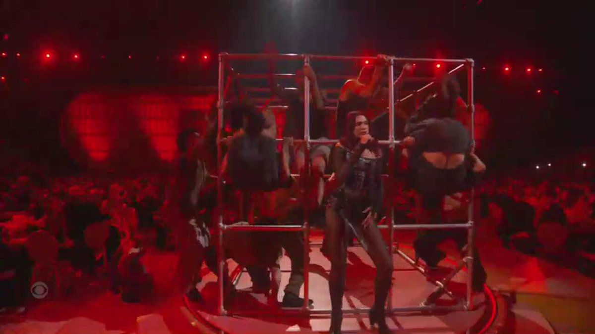 Dua Lipa opens the 66th Annual #Grammys