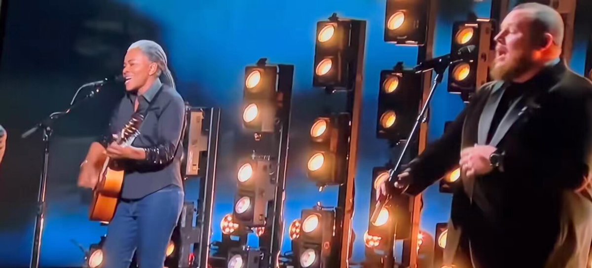 Watching Tracy Chapman perform “Fast Car” with Luke Combs made me very happy. I love how respectful he’s been of her work and her legacy.