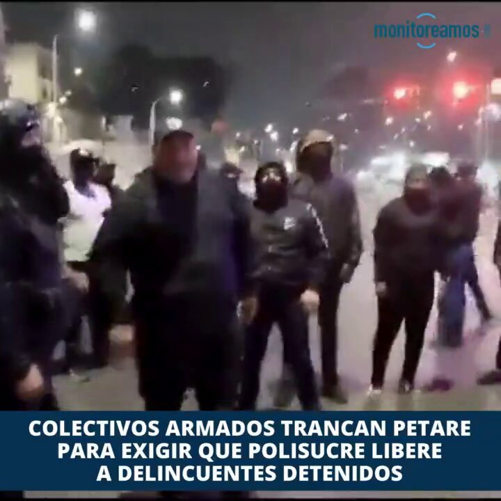 Así son las cosas en Venezuela. Los jubilados y maestros salen a las calles a exigir salarios dignos y son inmediatamente reprimidos por los cuerpos de seguridad del régimen. Los colectivos (paramilitares) salen a la calle en Petare, encapuchados, trancan la calle, están armados y no los tocan ni con el pétalo de una flor. ¡Son unos bárbaros los de Miraflores!