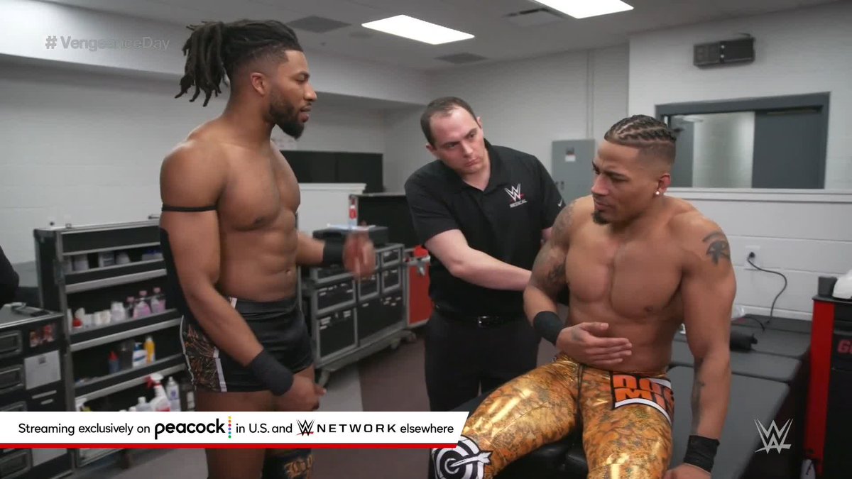 "When I win that NXT Championship, I need my brother by my side" Carmelo Hayes will be by Trick Williams side tonight for our Main Event 🙌 #VengeanceDay