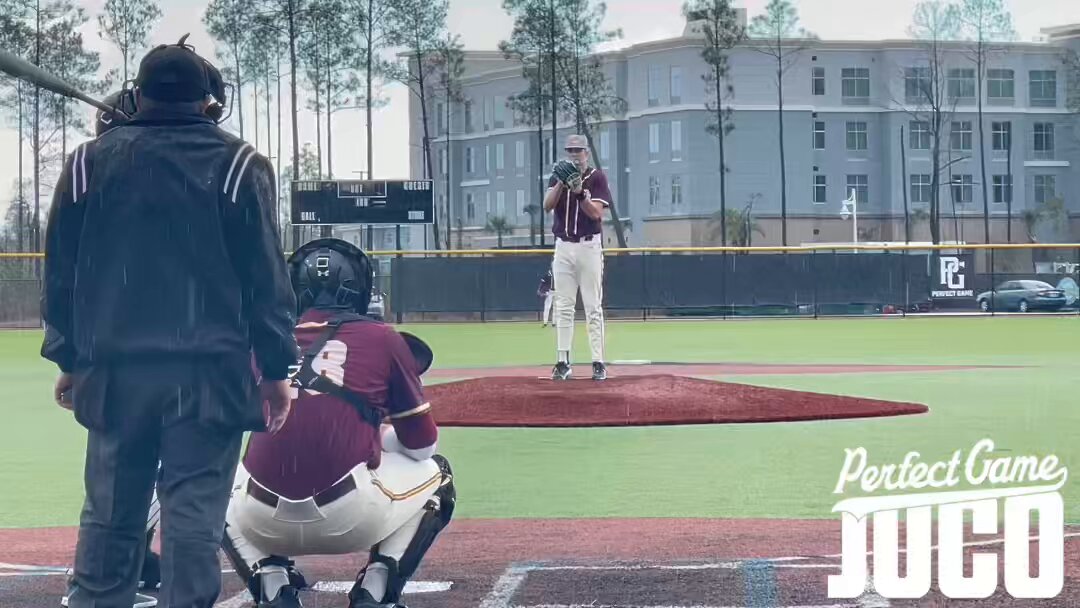 JT Schnoor | RHP | SO Pearl River Baseball Sat upper 80’s with the FB regularly painting the corners. SL had vertical tilt in the upper 70’s. Made a lot of quality pitches today striking out 6 over 4 scoreless IP. #PGJC