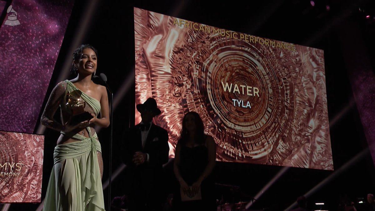Congratulations Best African Music Performance winner Tyla! ✨ #GRAMMYs