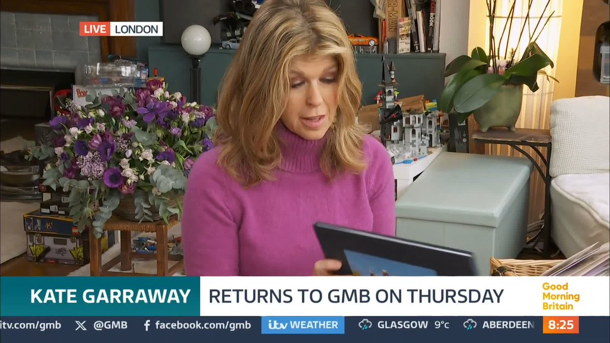 Kate Garraway joins us for the first time since losing her husband Derek Draper last month. She shares all of the messages of condolences she has received from GMB viewers ❤️ Kate Garraway