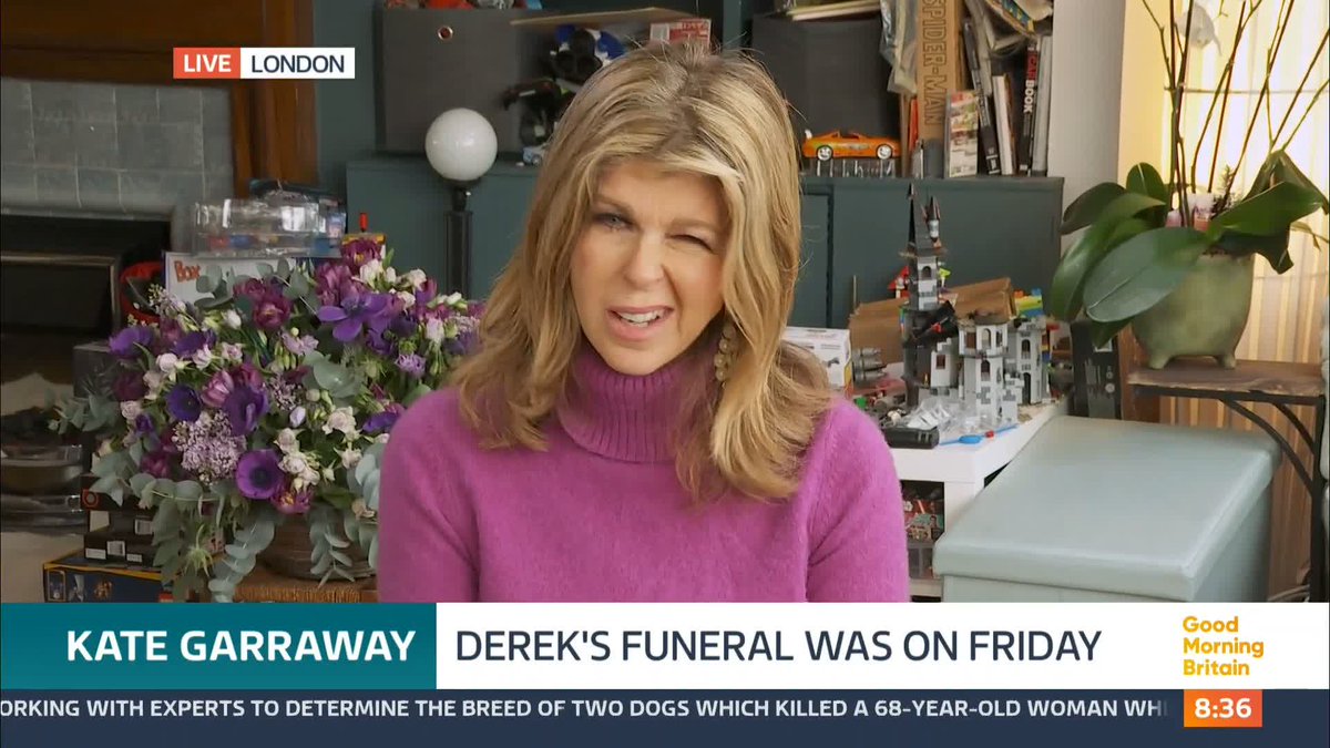 Kate Garraway talks about how her and her family have been dealing with their grief. Kate Garraway