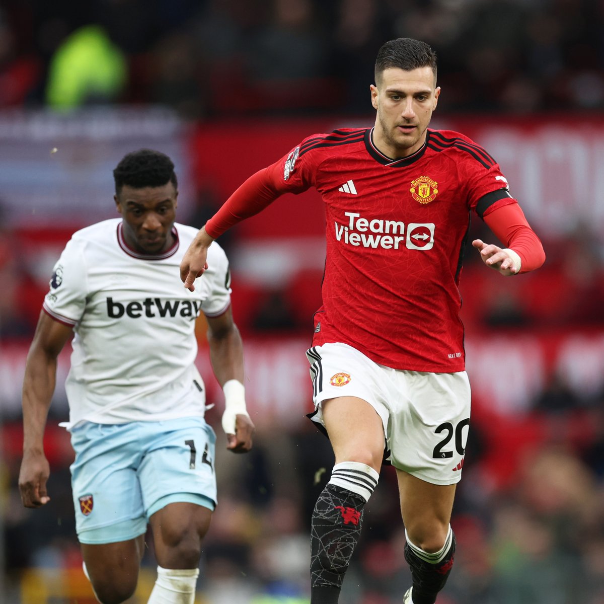 Determination 💯 👏 Diogo Dalot #MUFC || #PL