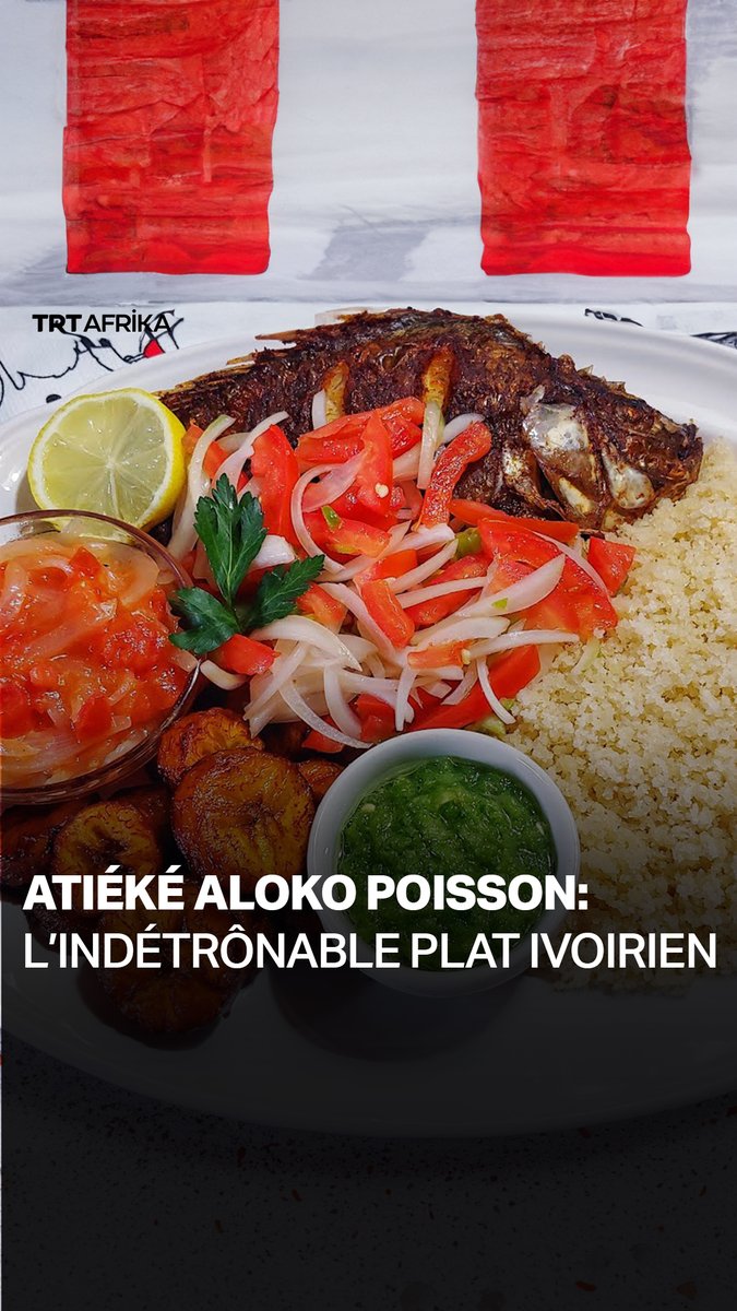 Avez-vous déjà visité Abidjan ? Le combo Atiéké Aloko Poisson est le plus consommé dans la capitale économique ivoirienne Préparé à base de manioc, de banane plantain et de poisson braisé, il est tout aussi bien apprécié des Abidjanais que des touristes de passage