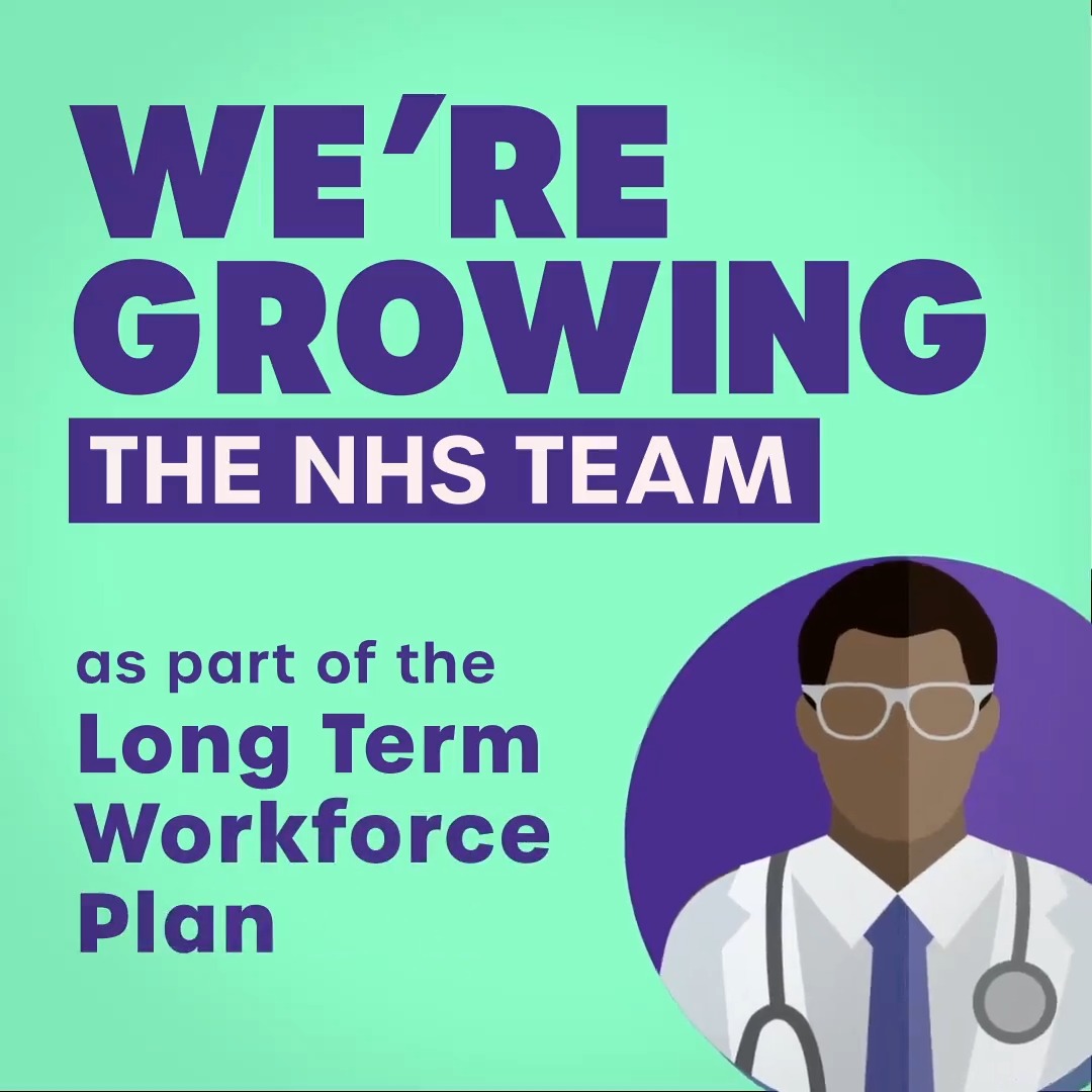 🏥 Apprenticeships and the NHS We're expanding apprenticeship training routes into the NHS as part of the Long Term Workforce Plan. Here's how apprenticeships will help the NHS and people across the country 👇 #NAW24 #SkillsForLife #Apprenticeships