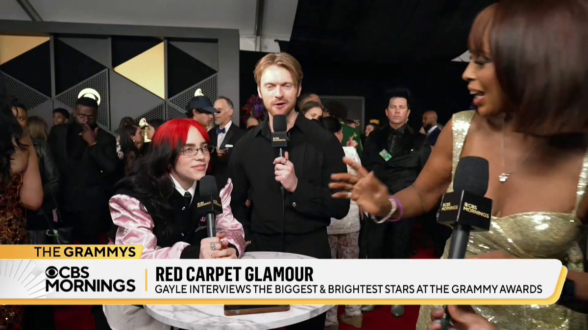 Despite a torrential downpour, the stars showed up for the 66th annual #Grammys — including Gayle King. She spoke with some of the night’s big winners on the red carpet and even got some #SBLVIII predictions.