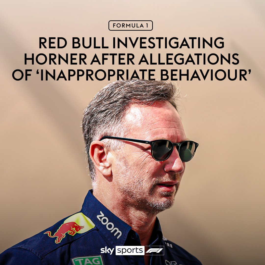 Red Bull has launched an investigation after allegations of inappropriate behaviour were made against team principal Christian Horner. Horner denies the allegations and will remain in his role while the investigation continues.
