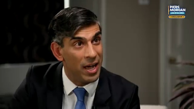 "You don't want to be the Prime Minister, after saying you're going to grow the economy, to wake up and discover technically we went into recession." Watch more of Piers Morgan's interview with Rishi Sunak: Piers Morgan | Rishi Sunak | #PMandthePM