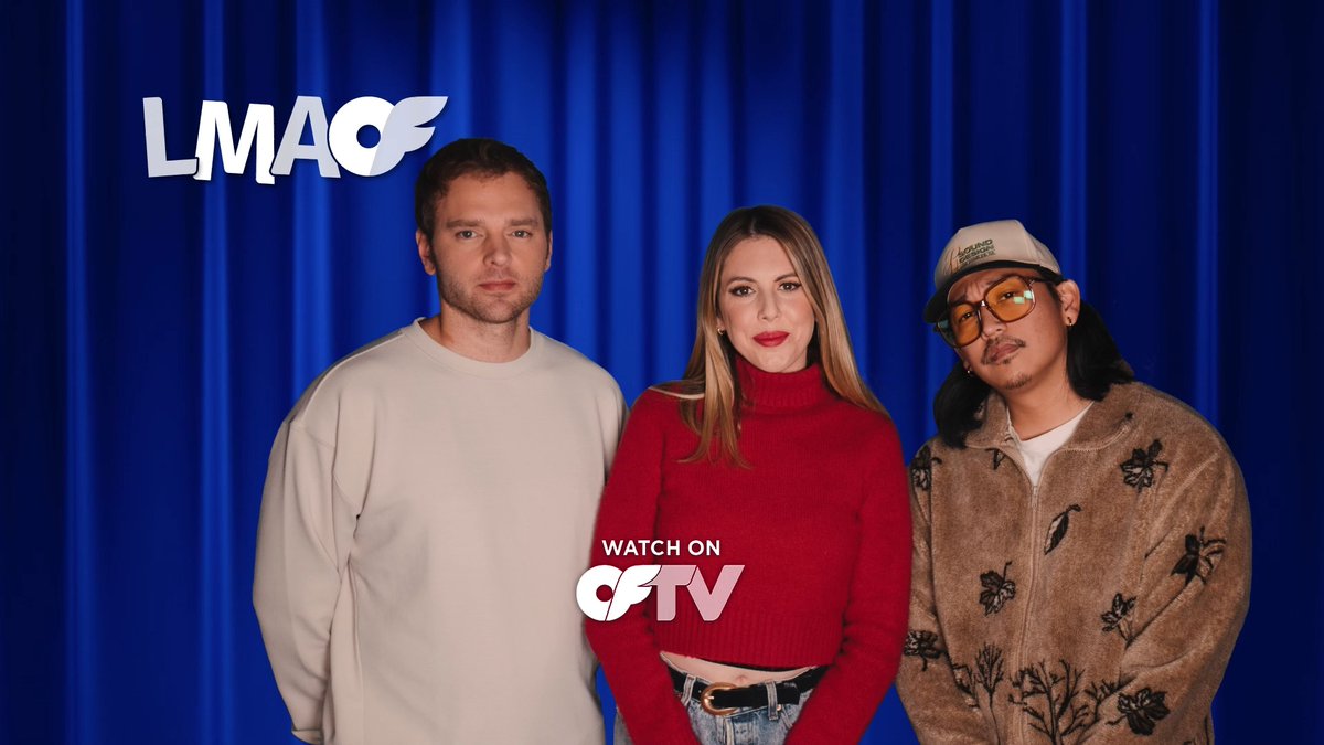 Prepare yourself for an all-new #LMAOF with @andrew_orolfo, Hanna Dickinson, and Hunter Duncan ๐ Tune in now! ๐บ