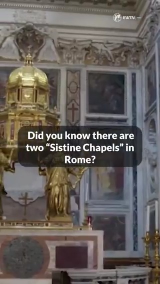 🎥VIDEO | Discover Rome's lesser-known "Sistine Chapel" at Saint Mary Major Basilica, Pope Francis' favorite. Home to the first Nativity scene and the Holy Cradle Relic, this chapel is adorned with precious stones and designs inspired by Michelangelo. 👉🏻