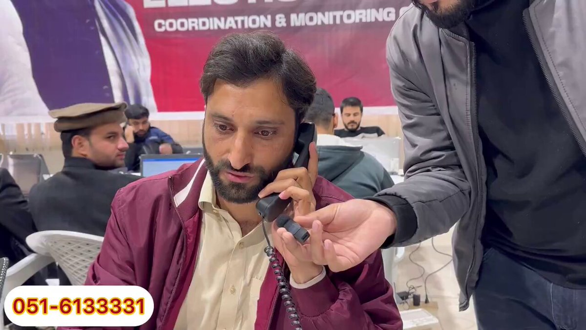 PTI headquarter. Cost? Only Volunteers..