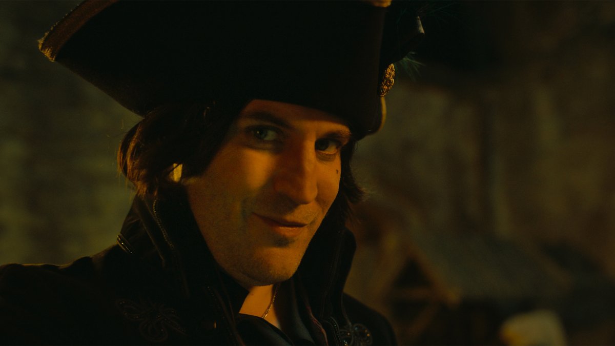 Noel Fielding is Dick Turpin, the most dangerous highway robber of the 18th century. Sort of. The Completely Made-Up Adventures of Dick Turpin premieres March 1.