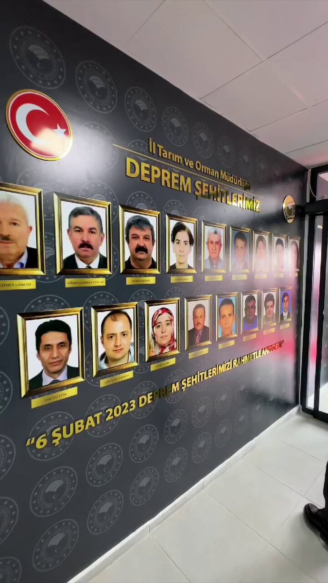 Bazen cümleler yerini sessizliğe bırakır... Depremde hayatını kaybeden mesai arkadaşlarımızı rahmetle yâd ediyor; ailelerine ve teşkilatımıza sabır diliyorum. 📍Kahramanmaraş İl Tarım ve Orman Müdürlüğü