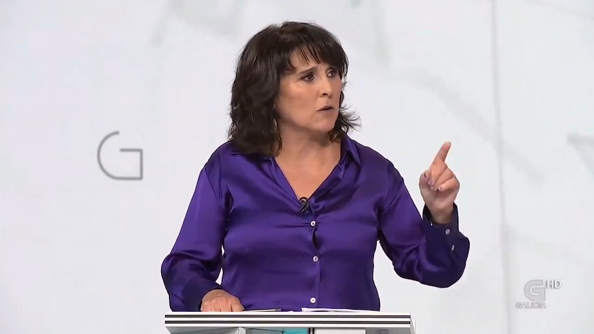 "Un compromiso impactante sería que usted, señor Rueda, se comprometiera a usar únicamente la Sanidad Pública. Si usted padeciera las listas de espera, le pondría mucha más voluntad política a la Sanidad Pública". 🎥 Isabel Faraldo en #DebateCRTVG #ConFaraldoPodemos