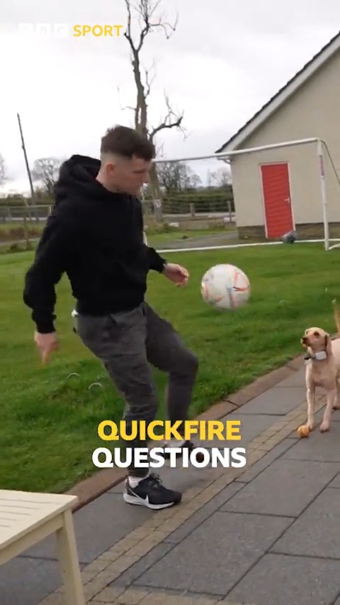 Quickfire questions 🗣 Brothers Bobby and Paddy Burns are ready to battle it out at the Oval ⚽ Watch Glentoran v Cliftonville live on BBC iPlayer on Tuesday night 💻📱📺 #BBCFootball #BBCIrishPrem