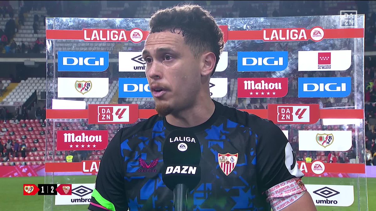 💥 Lucas Ocampos, en DAZN España, sobre la polémica acción de un aficionado rayista 😳 "Si ocurre en el fútbol femenino, sabemos lo que puede llegar a pasar" 😡 "Ojalá que LALIGA lo tome con seriedad" 📹 DAZN España 📻 #PartidazoCOPE