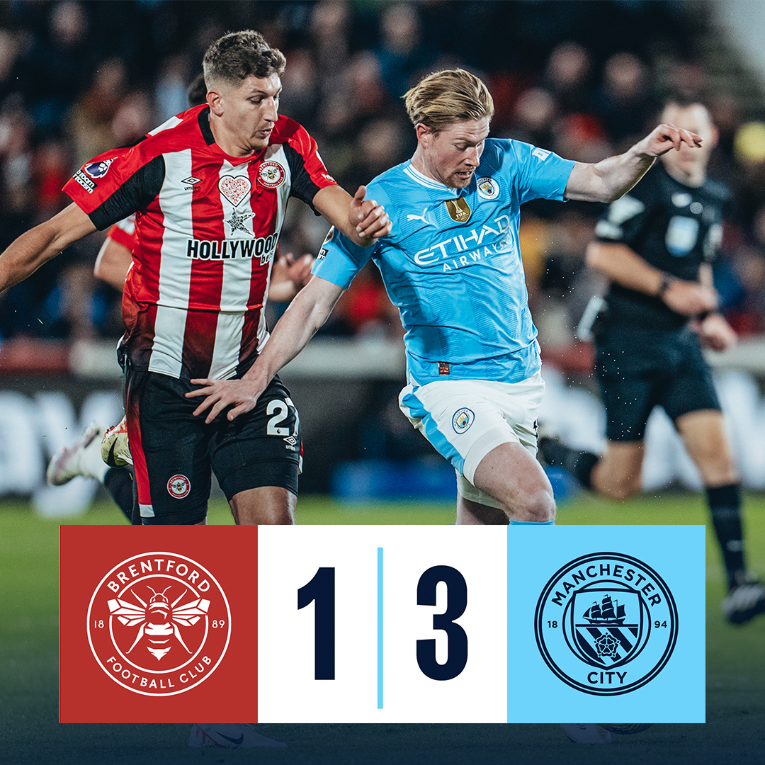 A sublime Phil Foden hat-trick sealed a comeback win at Brentford! 🎩💫