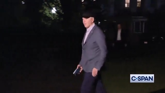 JUST IN: President Biden seems exhausted as he returns to the White House. WATCH
