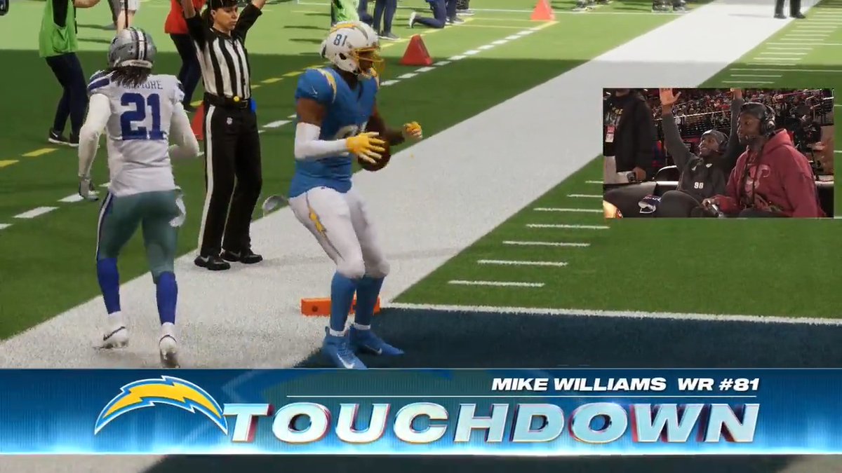 .RDCworld thought it was a pick, but Tershawn Wharton knew it was a TD 😌 📱: Stream on
