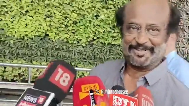 Rajinikanth about Vijay political entry