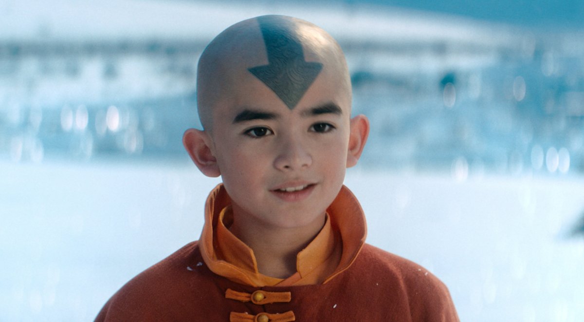 "He may seem like just a boy, but he's much more. He is the Avatar." AVATAR: THE LAST AIRBENDER hits Netflix on February 22.